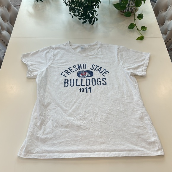 Fresno State Bulldogs 1911 Vintage Logo T-Shirt - Picture 3 of 5